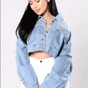 Born For This Jacket - Light Denim